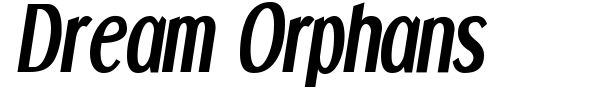 Dream Orphans font preview
